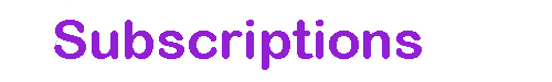 Subscriptions